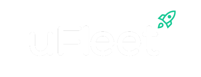 Logo uFleet (tryb ciemny)